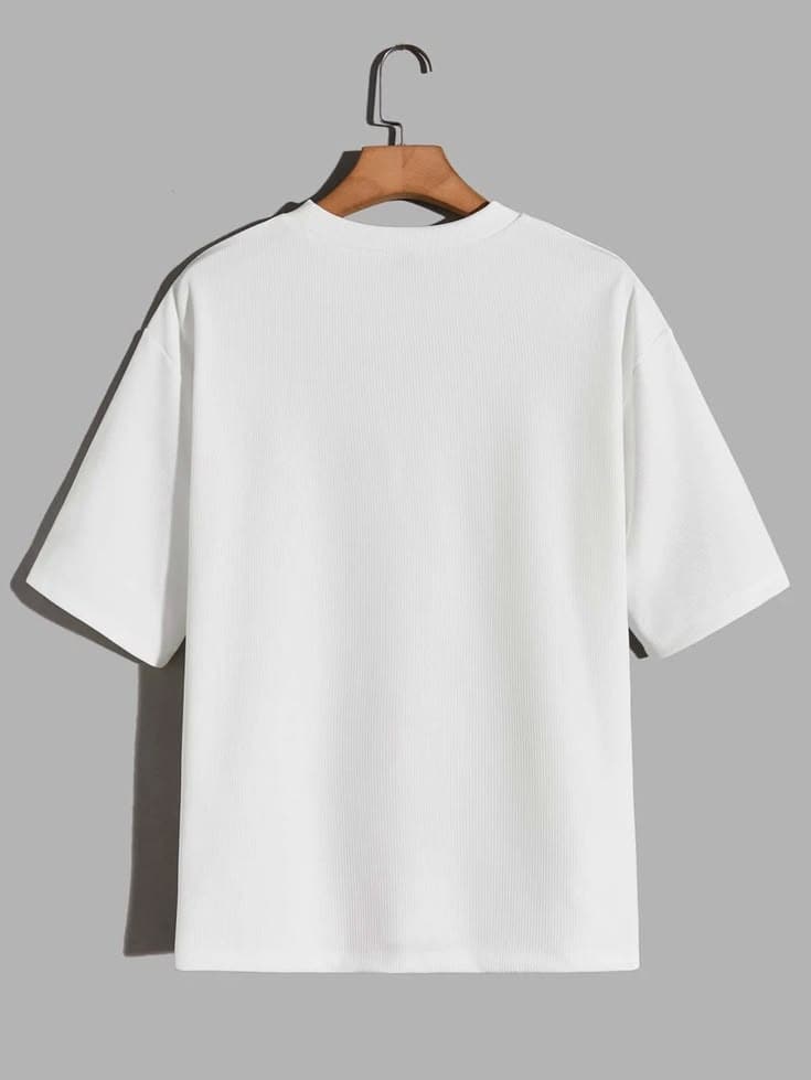 basic white t-shirt (3) (1) تیشرت بیسیک سفید